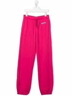 Levis Kids спортивные брюки с вышитым логотипом