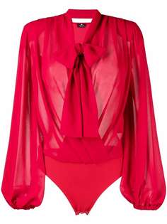Elisabetta Franchi боди с бантом