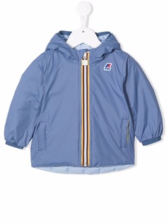 K Way Kids пуховик с вышитым логотипом