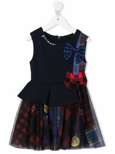 Lapin House платье с оборками и принтом