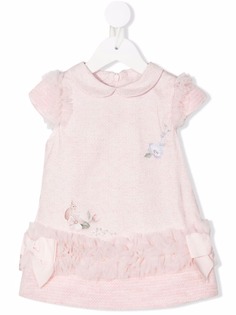 Lapin House платье с оборками и цветочным принтом