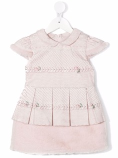 Lapin House платье с контрастной вставкой