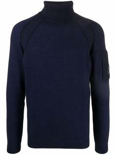 C.P. Company джемпер с высоким воротником и линзой