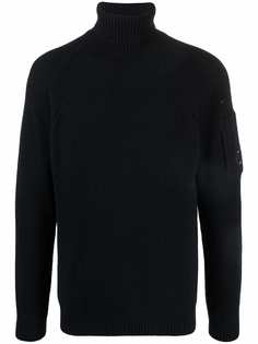 C.P. Company джемпер с высоким воротником и линзой