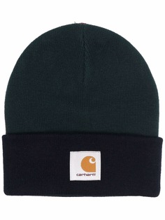 Carhartt WIP шапка бини Triple с нашивкой-логотипом
