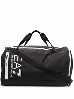 Ea7 Emporio Armani дорожная сумка с логотипом