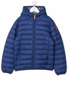 Save The Duck Kids пуховик на молнии с капюшоном