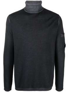 C.P. Company джемпер крупной вязки с высоким воротником