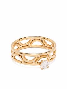 Loyal.e Paris кольцо Amour Perpétuel из желтого золота с бриллиантом