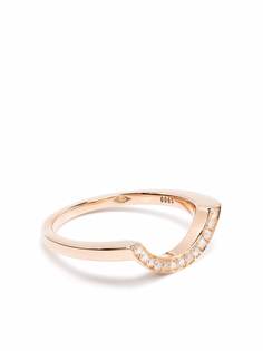 Loyal.e Paris кольцо Intrépide Grand Arc из розового золота с бриллиантами