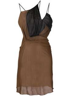 Nensi Dojaka платье асимметричного кроя