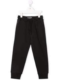 Woolrich Kids спортивные брюки кроя слим с кулиской