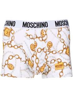 Moschino боксеры Teddy Chain с логотипом