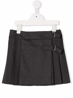 P.A.R.O.S.H. шерстяная мини-юбка со складками