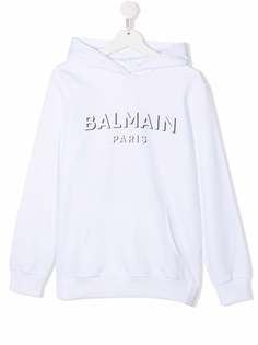 Balmain Kids худи с логотипом