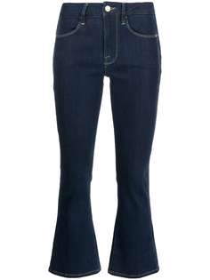 FRAME джинсы Le Crop с расклешенными манжетами