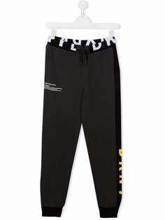 Dkny Kids спортивные брюки с логотипом