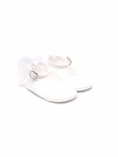 Miss Blumarine балетки с бантом