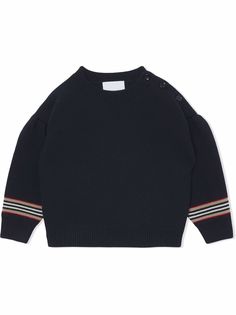 Burberry Kids джемпер в полоску Icon Stripe