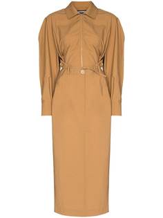 Jacquemus платье с длинными рукавами