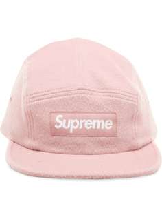 Supreme кепка с нашивкой-логотипом