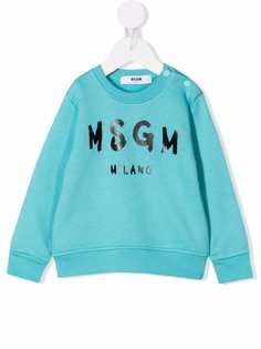 MSGM Kids толстовка с логотипом