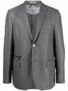 Corneliani кашемировый однобортный пиджак