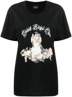 COOL T.M футболка Good Boy Club с цветочным принтом