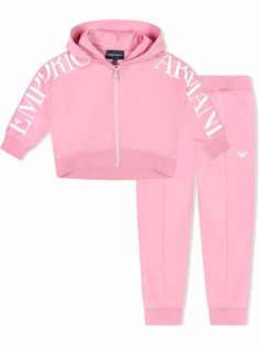 Emporio Armani Kids спортивный костюм с логотипом