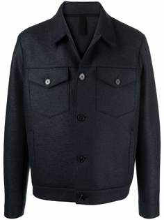 Harris Wharf London фетровая шерстяная куртка