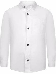 Stone Island Junior рубашка с логотипом Compass