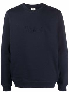 Woolrich толстовка с вышитым логотипом