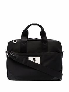Karl Lagerfeld сумка для ноутбука с декором Ikonik Karl