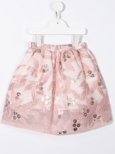 Hucklebones London юбка со сборками и цветочным узором