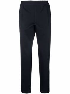 Brioni прямые брюки с эластичным поясом