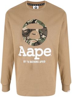 AAPE BY *A BATHING APE® футболка с логотипом