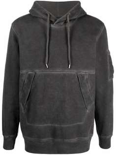 C.P. Company худи с нашивкой-логотипом