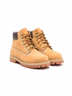 Timberland Kids ботинки с тисненым логотипом