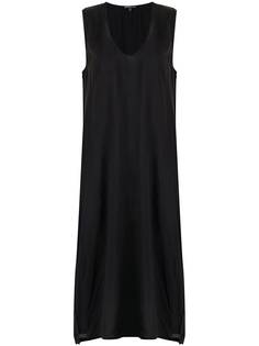 James Perse платье-трапеция с V-образным вырезом