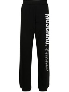 Moschino спортивные брюки с логотипом