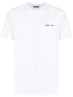 Valentino футболка с логотипом