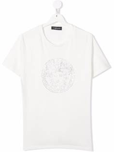 Versace Kids футболка с декором Medusa