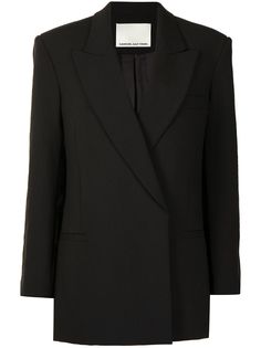 SAMUEL GUÌ YANG двубортный пиджак свободного кроя