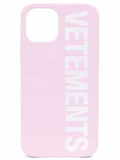 VETEMENTS чехол для iPhone 12 Pro с логотипом