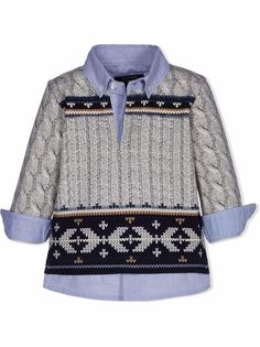 Lapin House рубашка с принтом