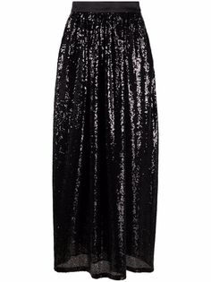 Emporio Armani юбка с пайетками