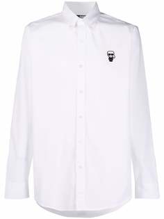 Karl Lagerfeld рубашка с логотипом