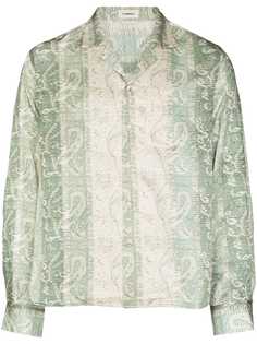 COMMAS рубашка с принтом