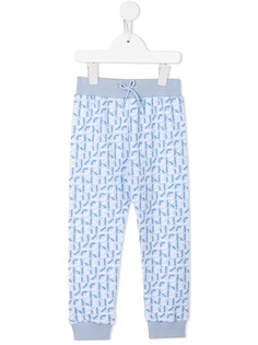 Kenzo Kids спортивные брюки с монограммой