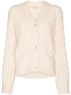 Lee Mathews кардиган Stanford фактурной вязки